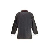 Barbour Black Cotton Coat